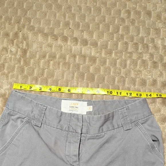 J. Crew Women's Light Gray Chinos - Picture 3 of 8